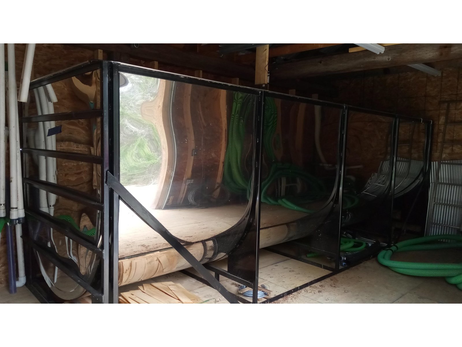 sap in the collection tank