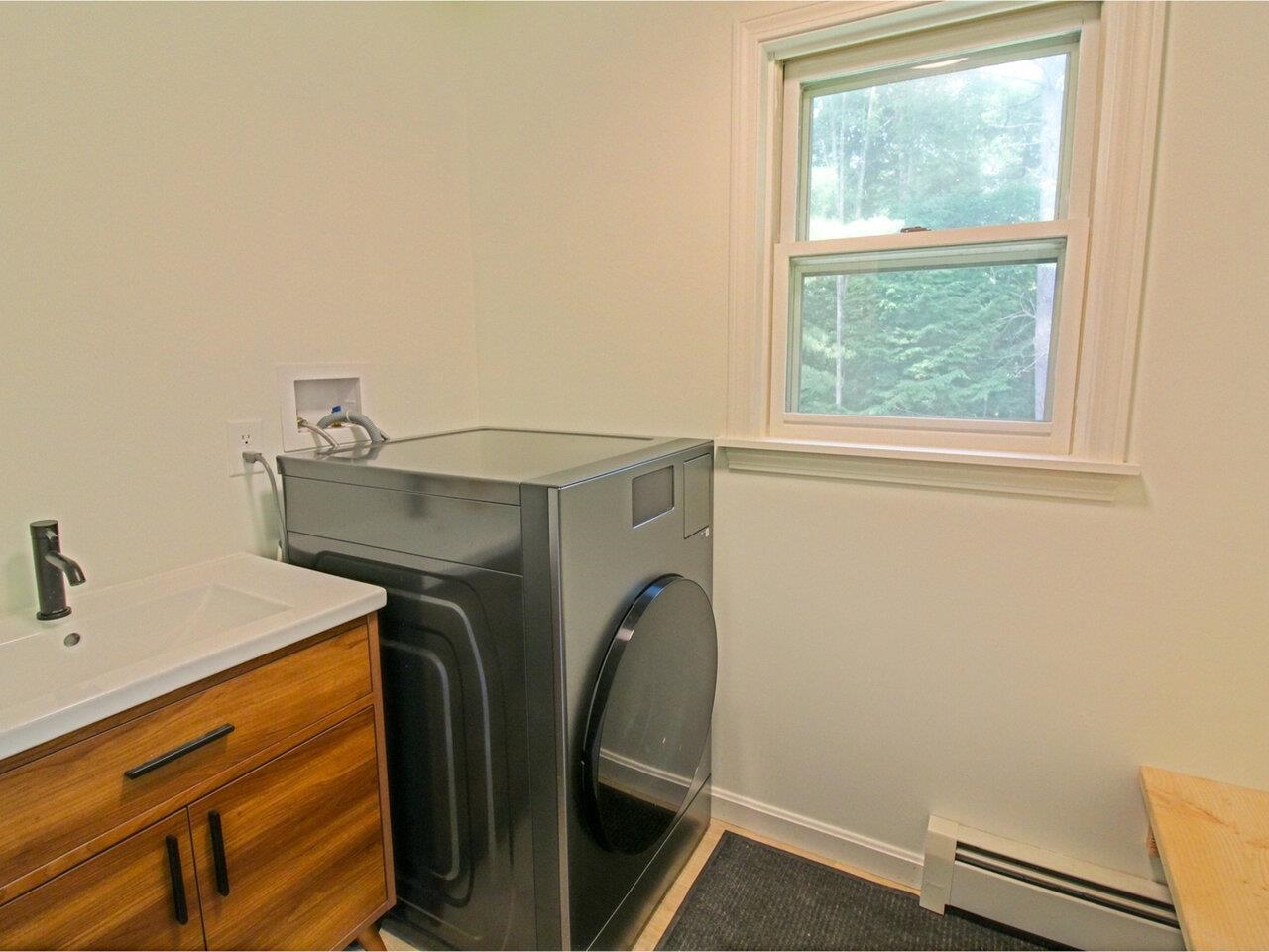 Laundry Room with Vanity Sink