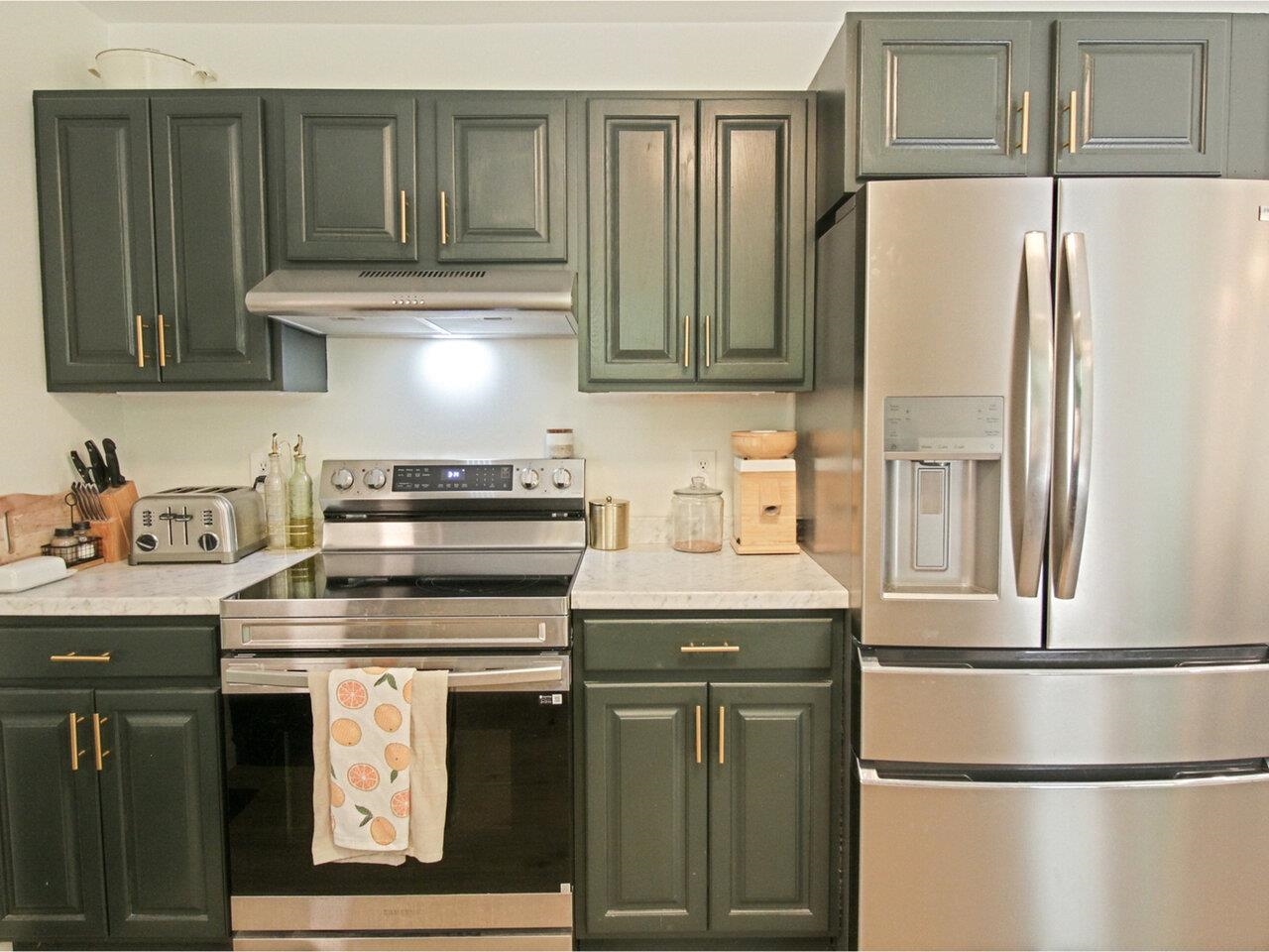With Stainless Appliances