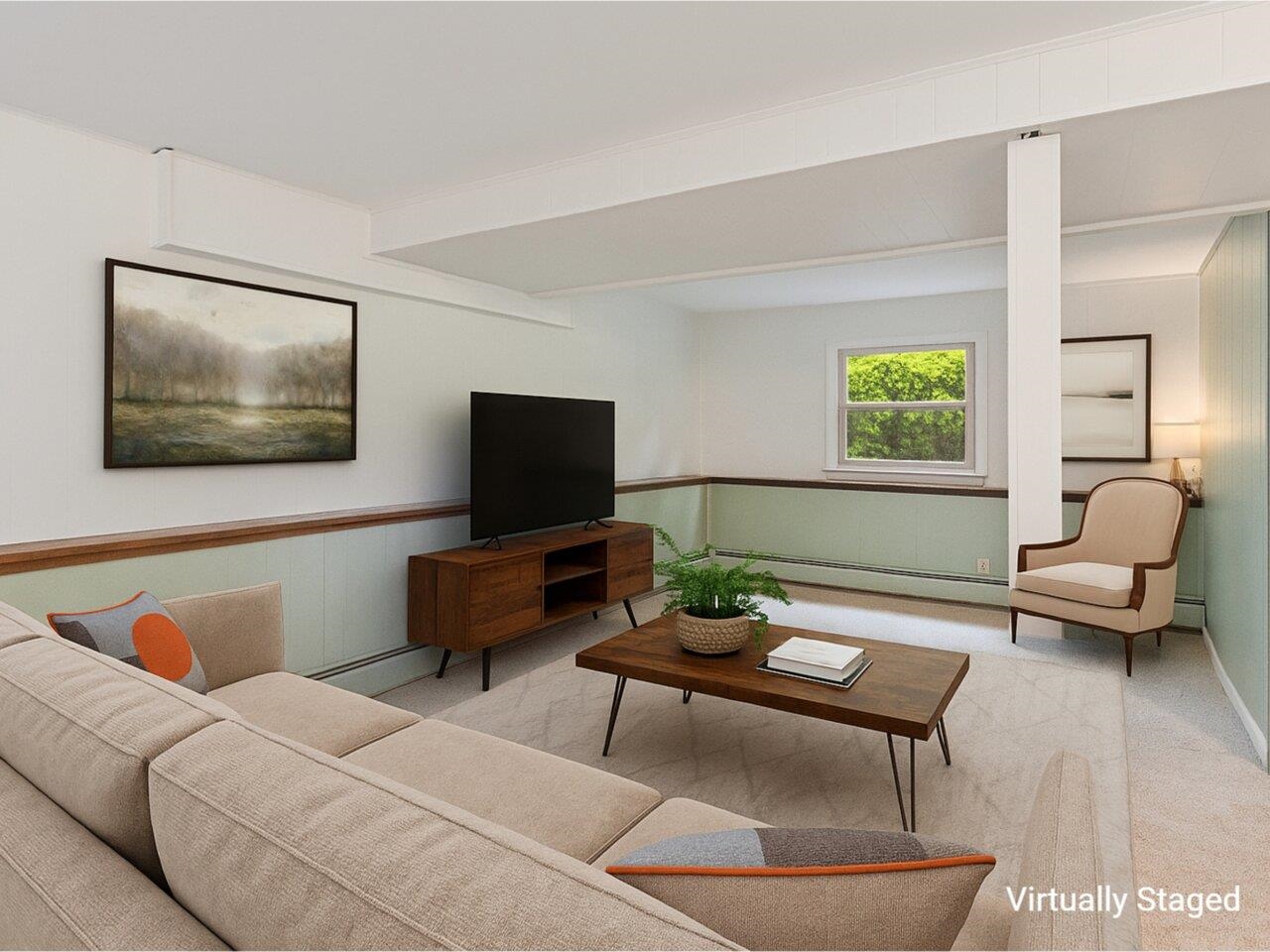 Virtually Staged - Den