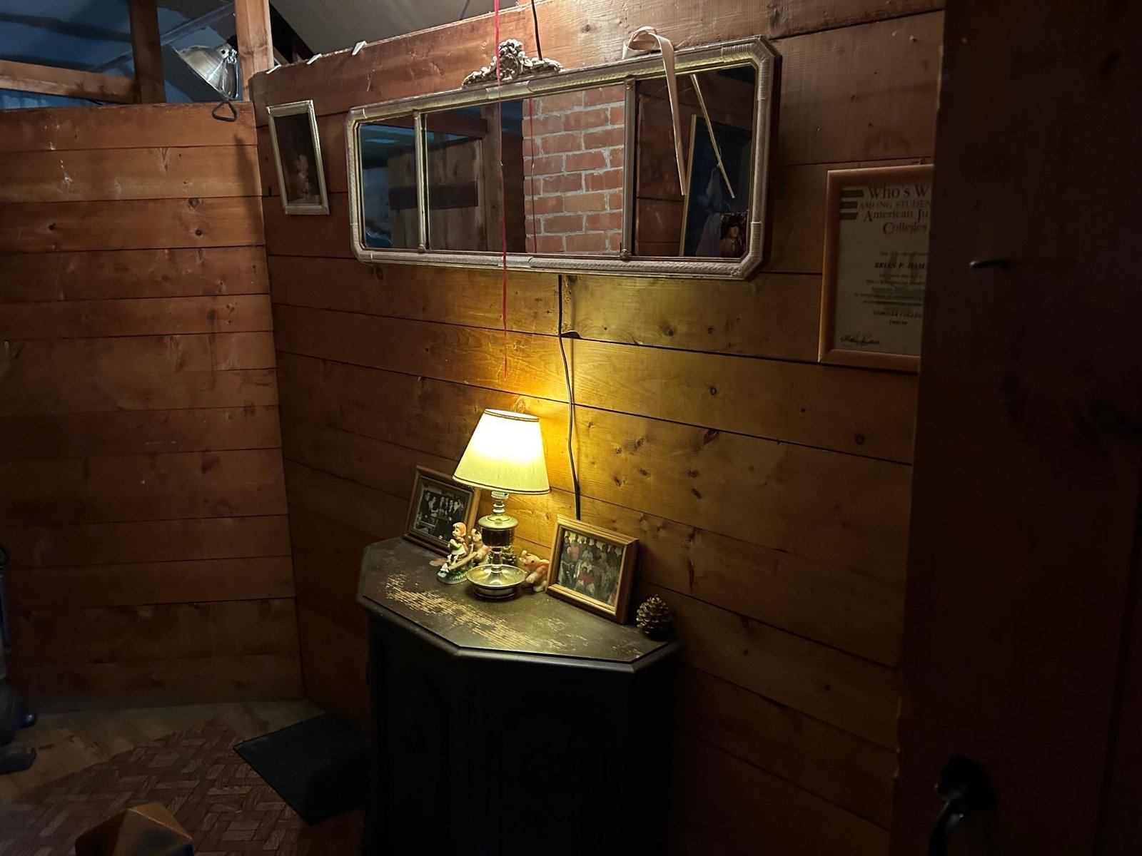 Upstairs landing