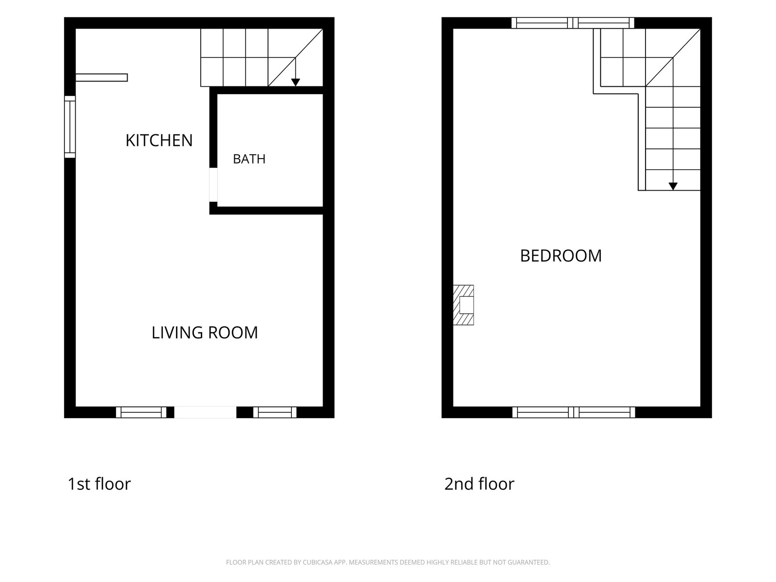 Floor plan Studio