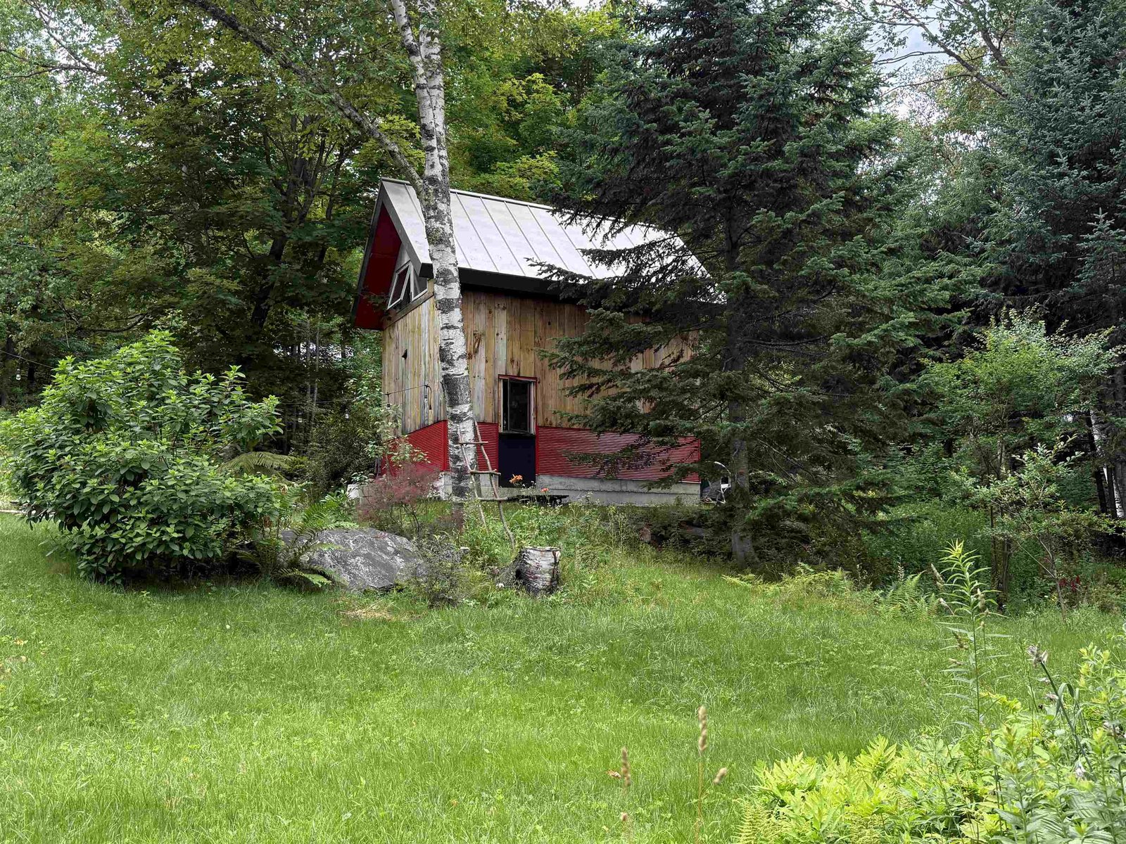 Studio from the yard