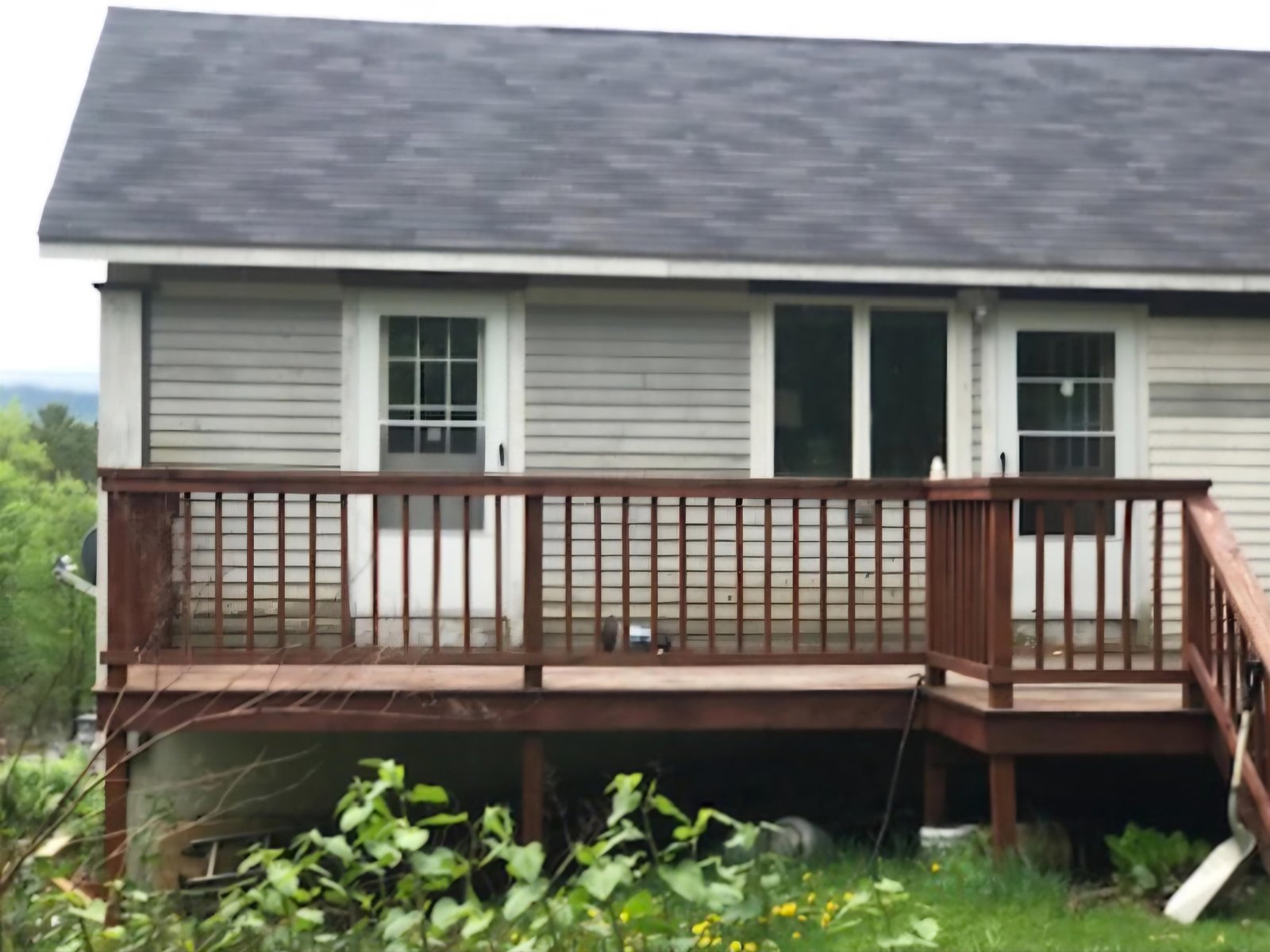 Back deck