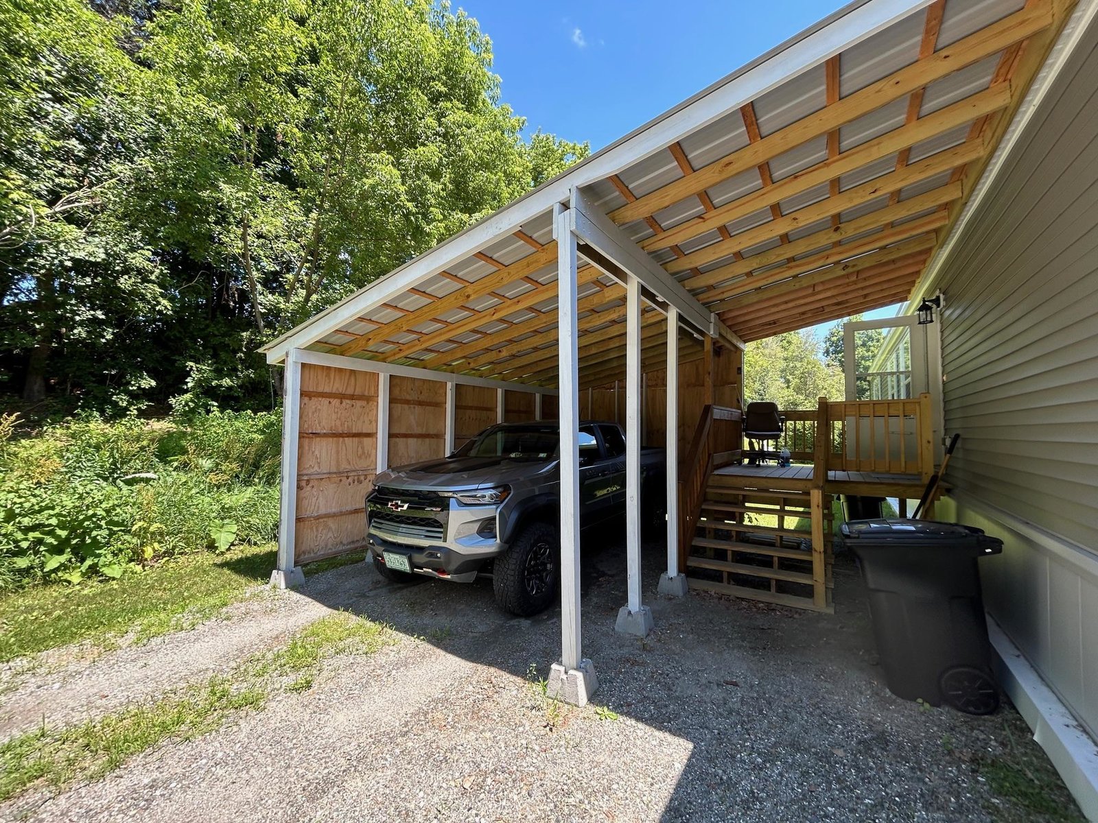 Carport and covered entry