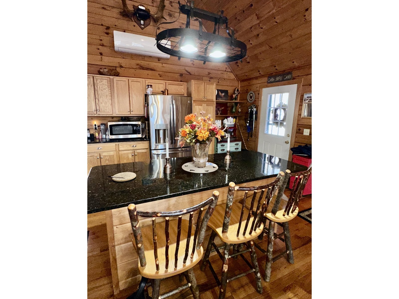 Spacious Kitchen Open To Cathedral Ceiling Living/Dining