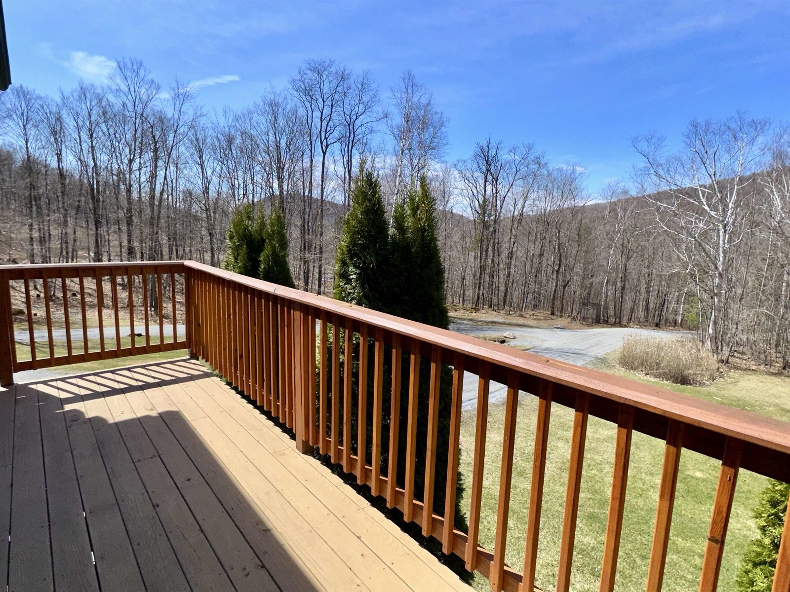 Deck off Living area and Primary Bedroom