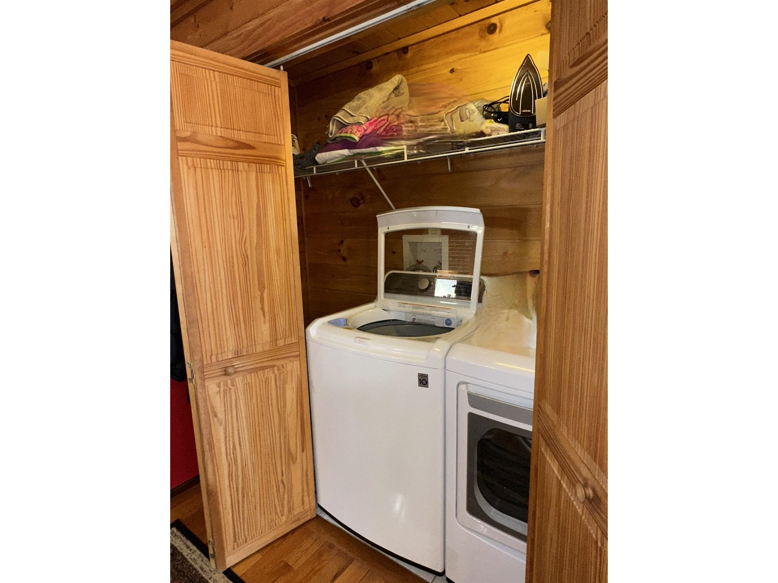Convenient Laundry Closet