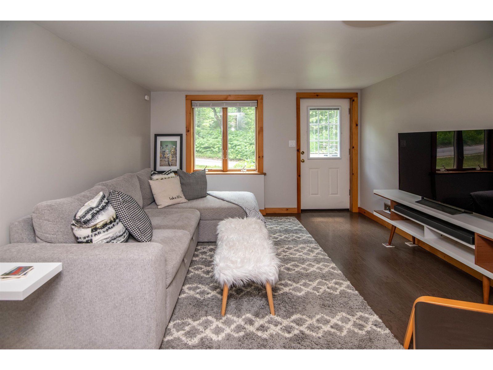 Family room with outdoor access