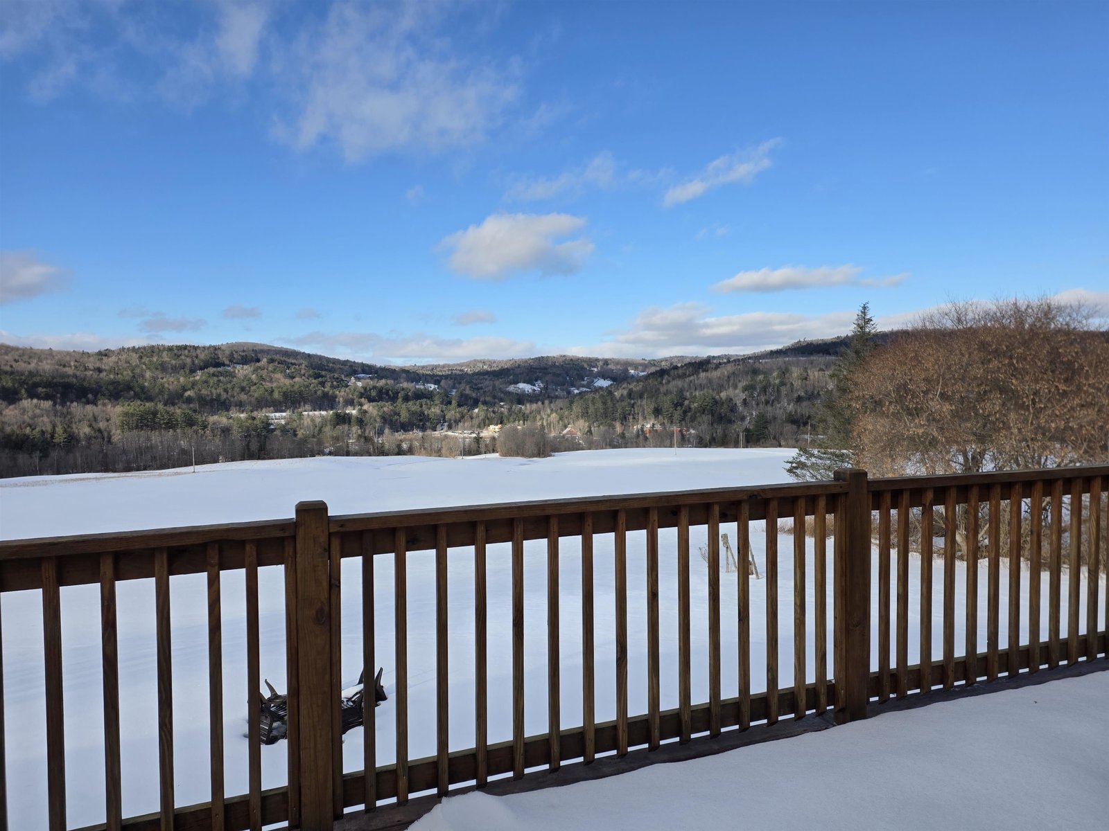Pretty Snow Covered View
