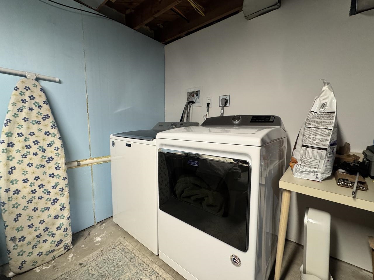 Laundry in Basement