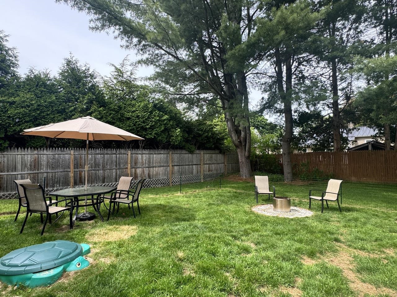 With Mature Trees for Shade