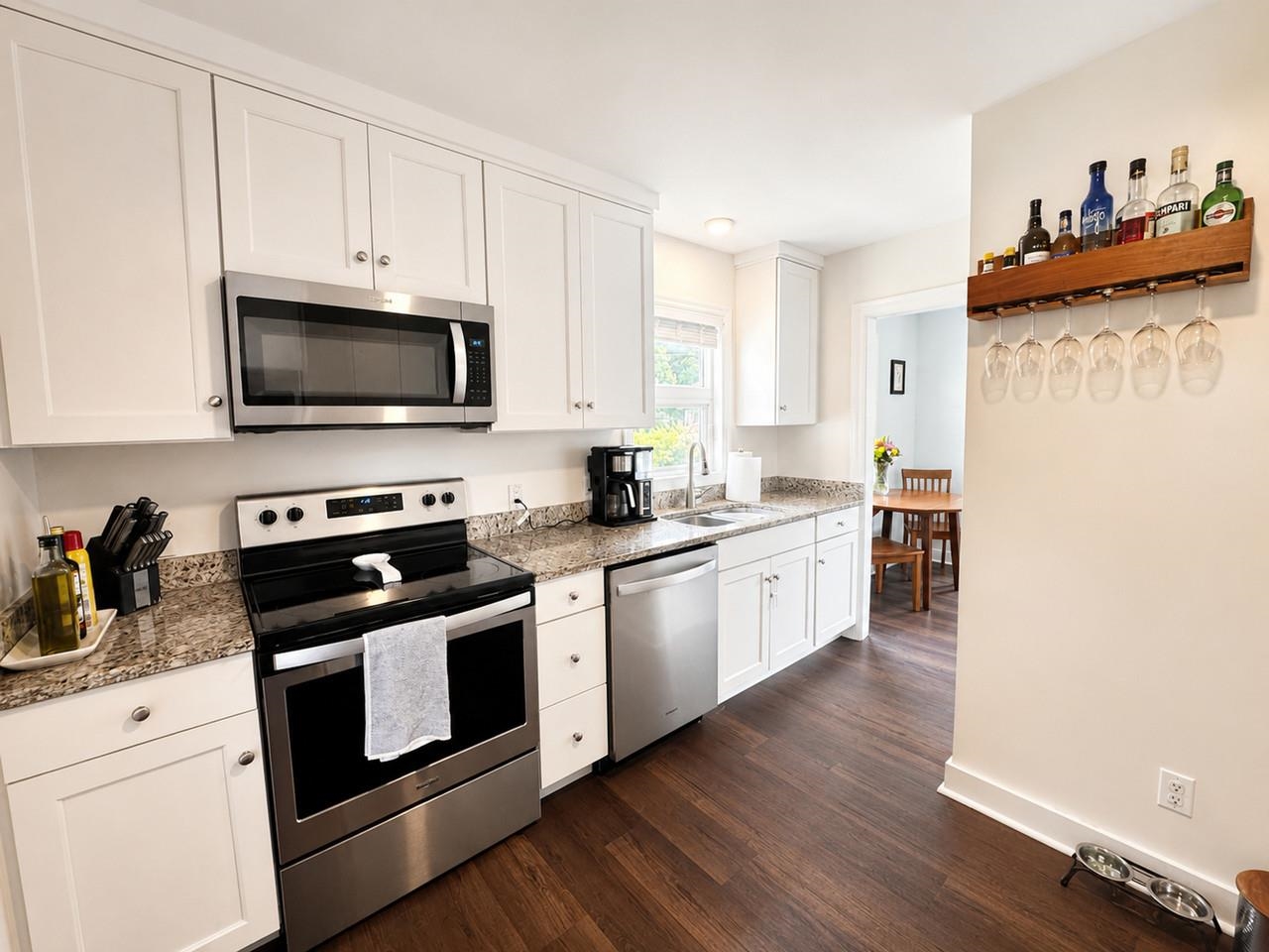 Granite & Stainless Kitchen