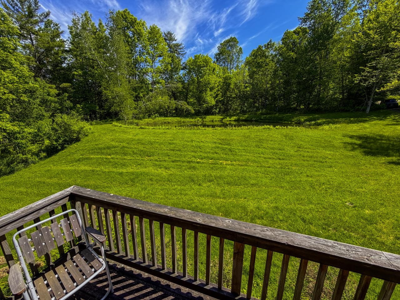East Deck to Pond