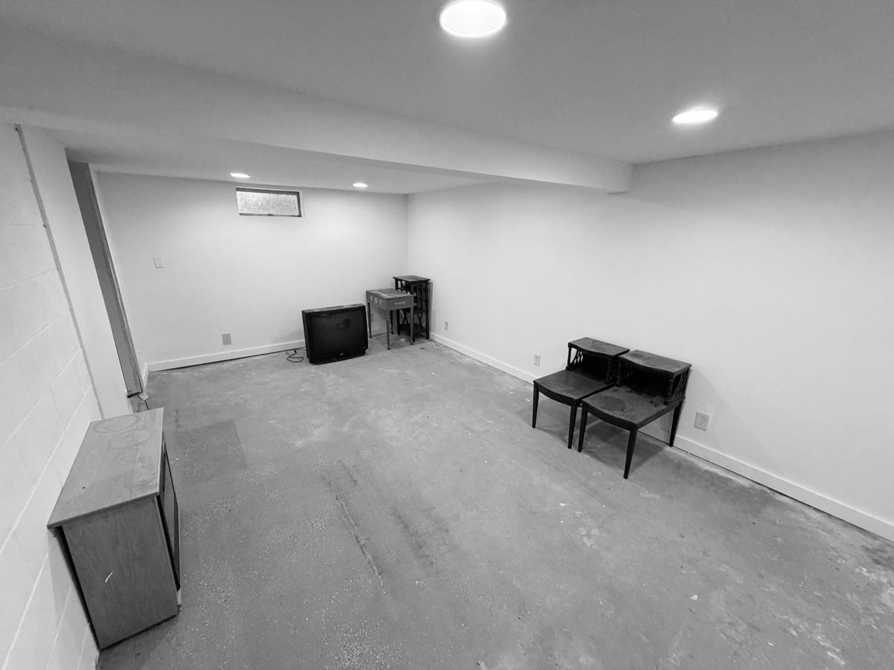 Basement West Partially Finished Room