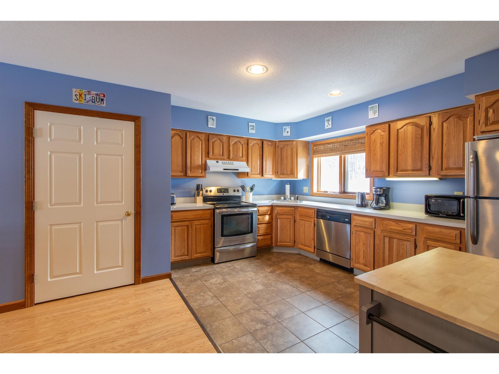 Kitchen with Newer appliances and floors