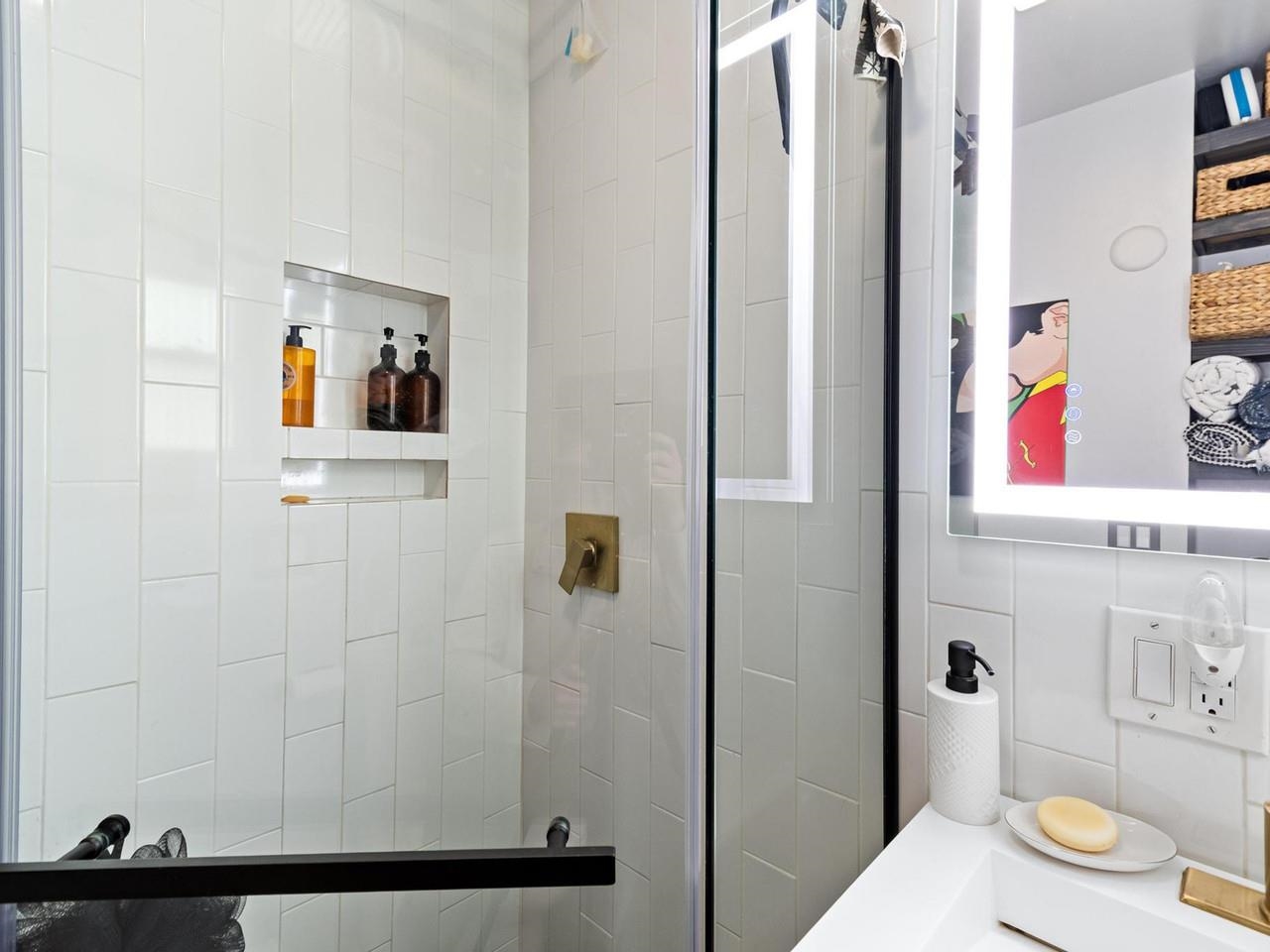 Updated primary bathroom
