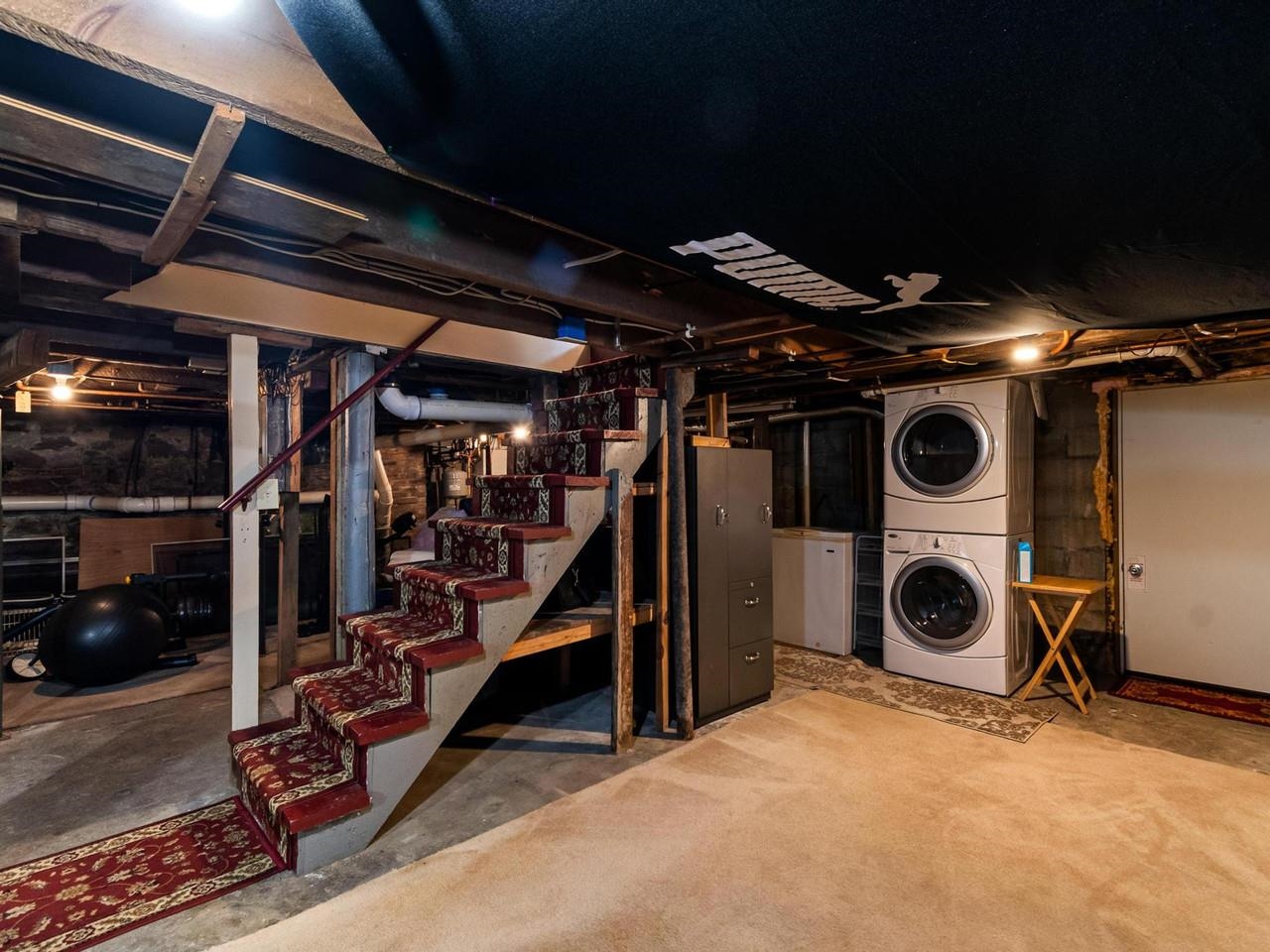 Basement stairs