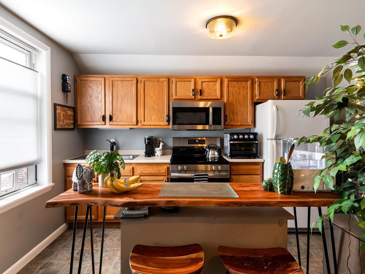 Second floor apt kitchen