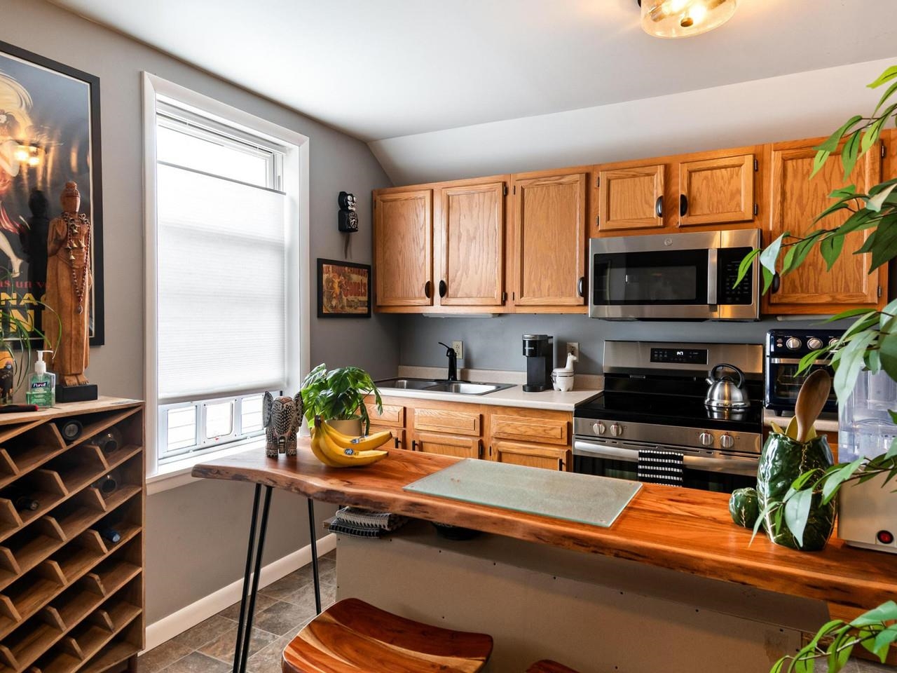 Second floor apt kitchen