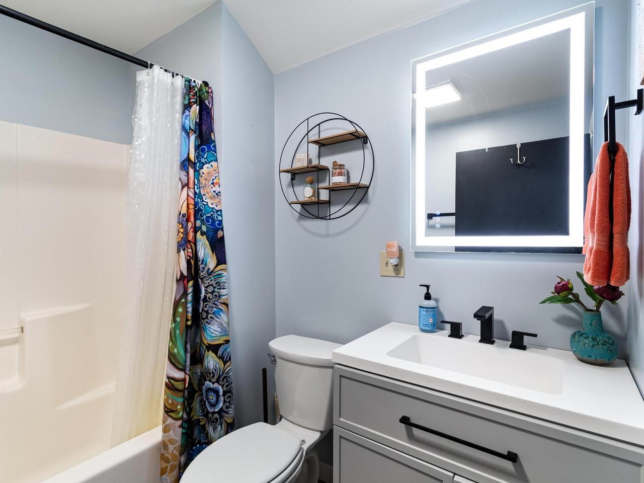 Second floor apt bathroom