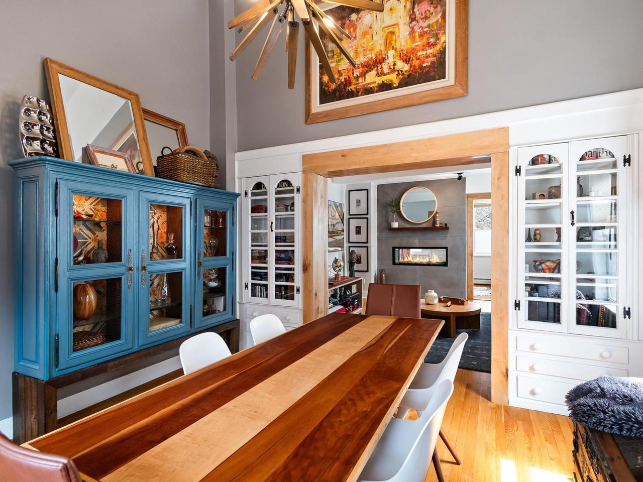 Built-in cupboards