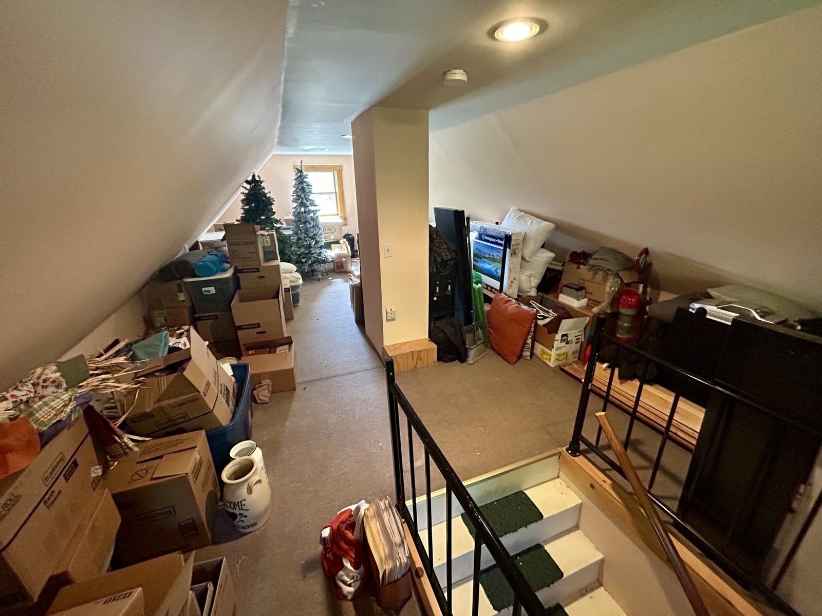 Finished Attic Space
