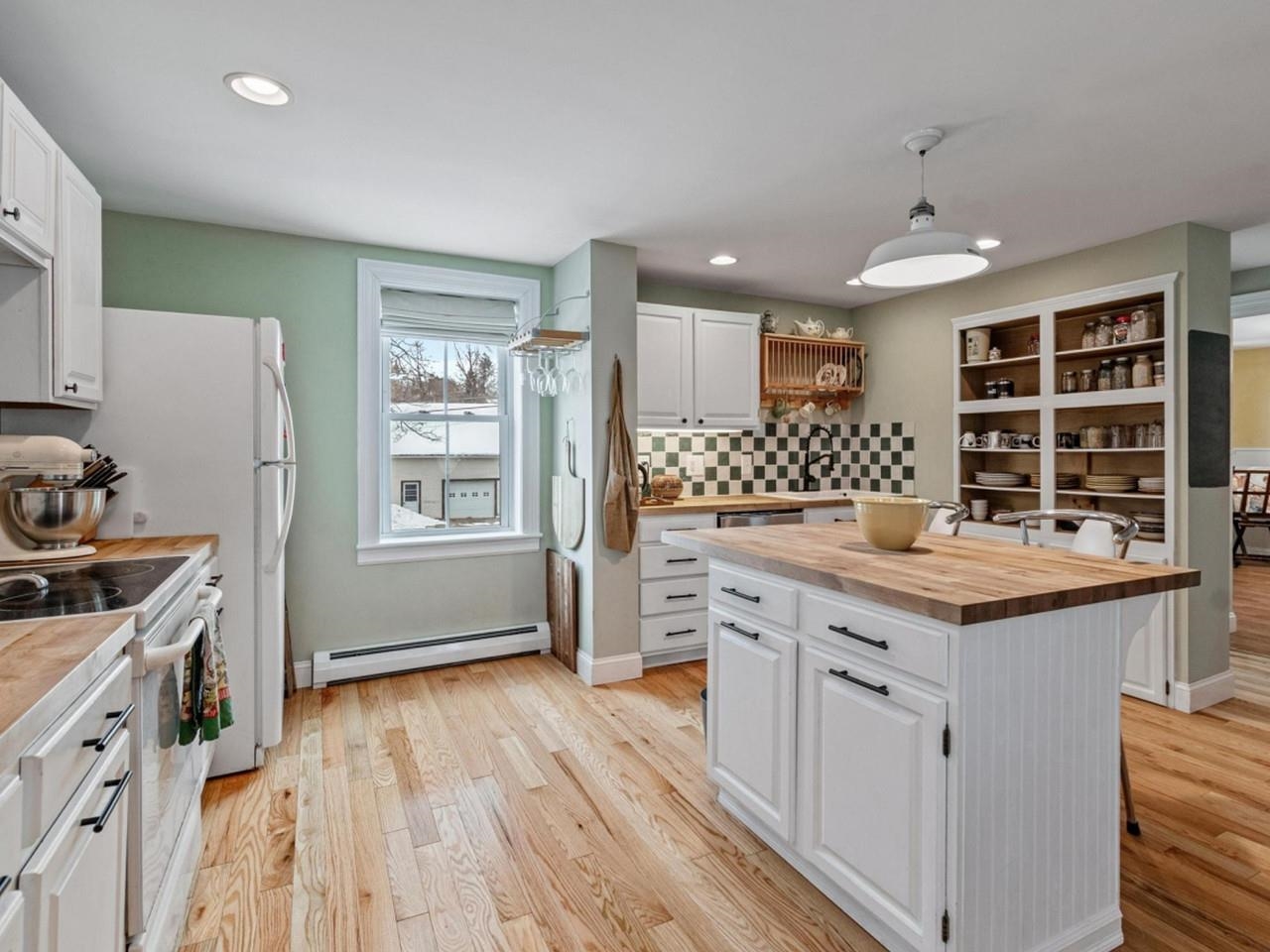 Butcher block countertops