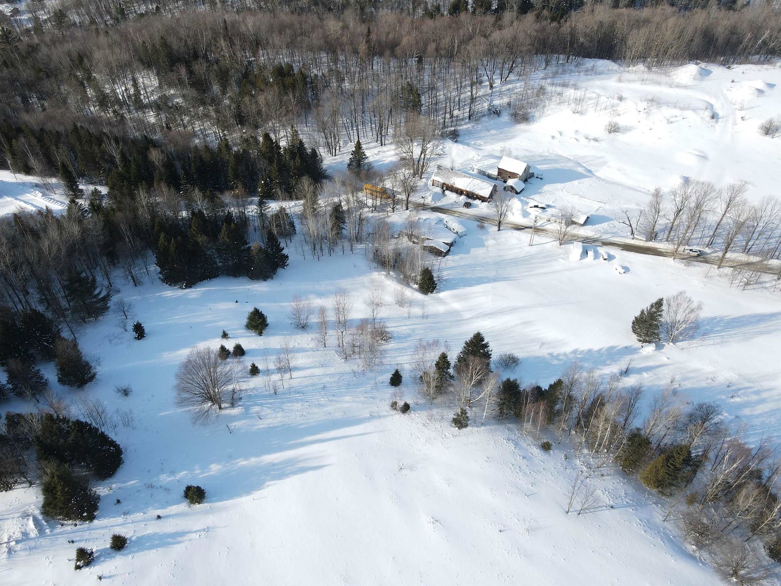 Aerial Looking North