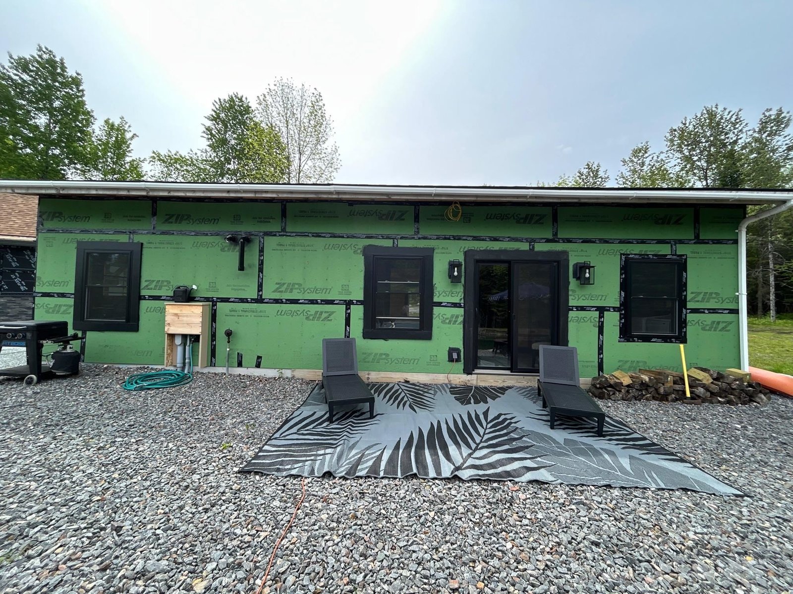 Back of home