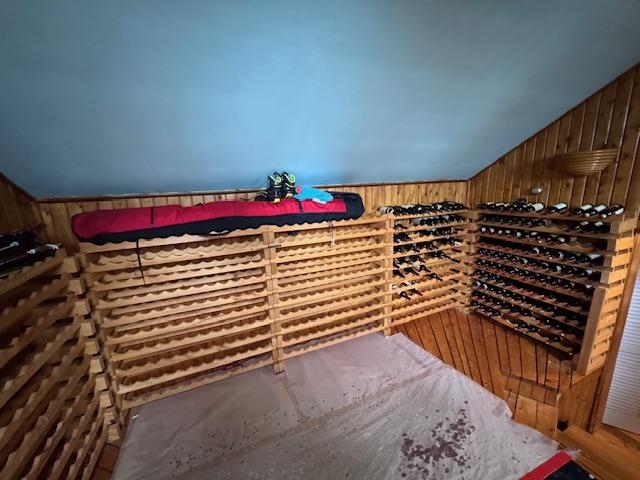 Climate controlled wine room