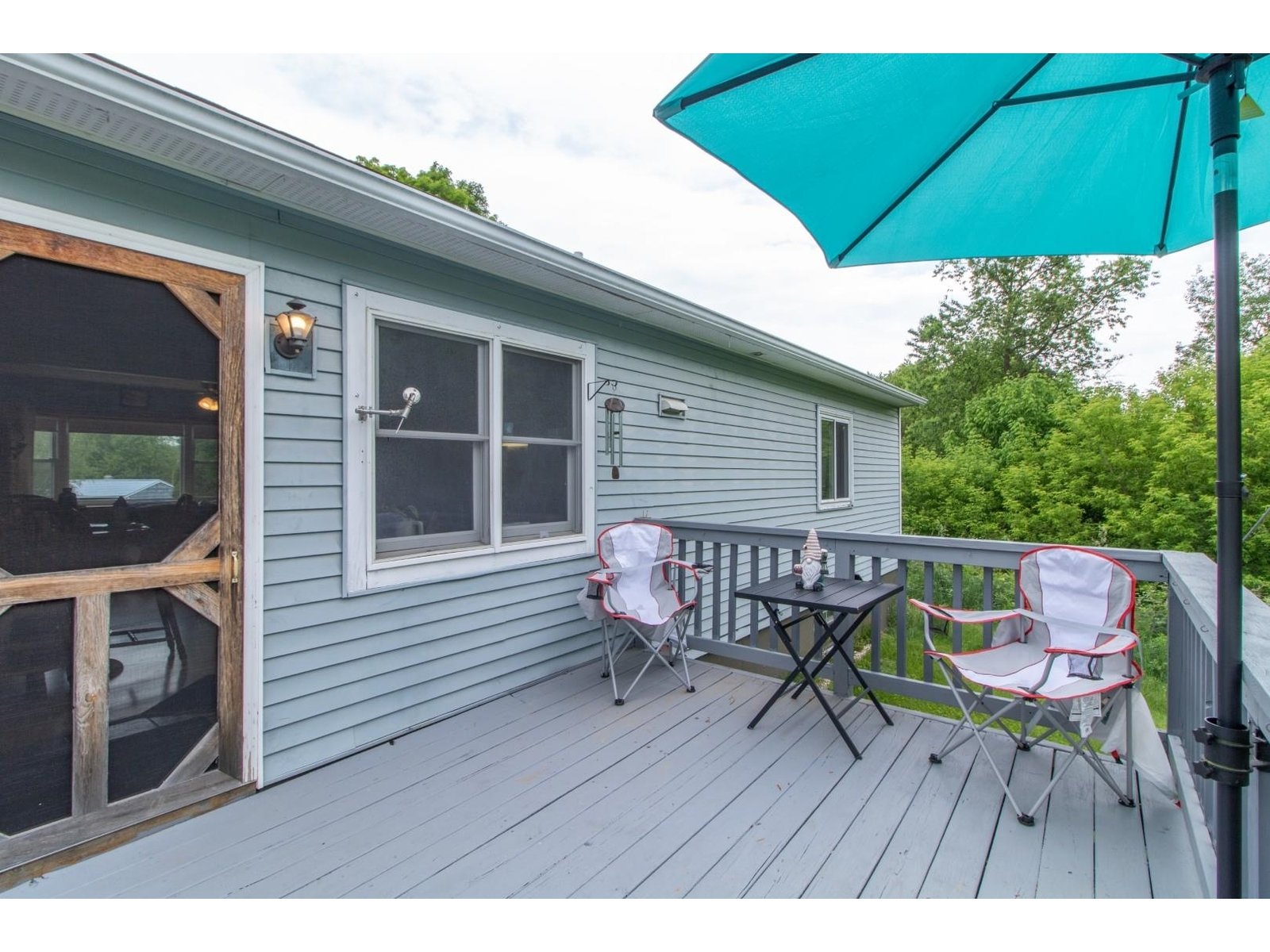 Back Deck off Kitchen