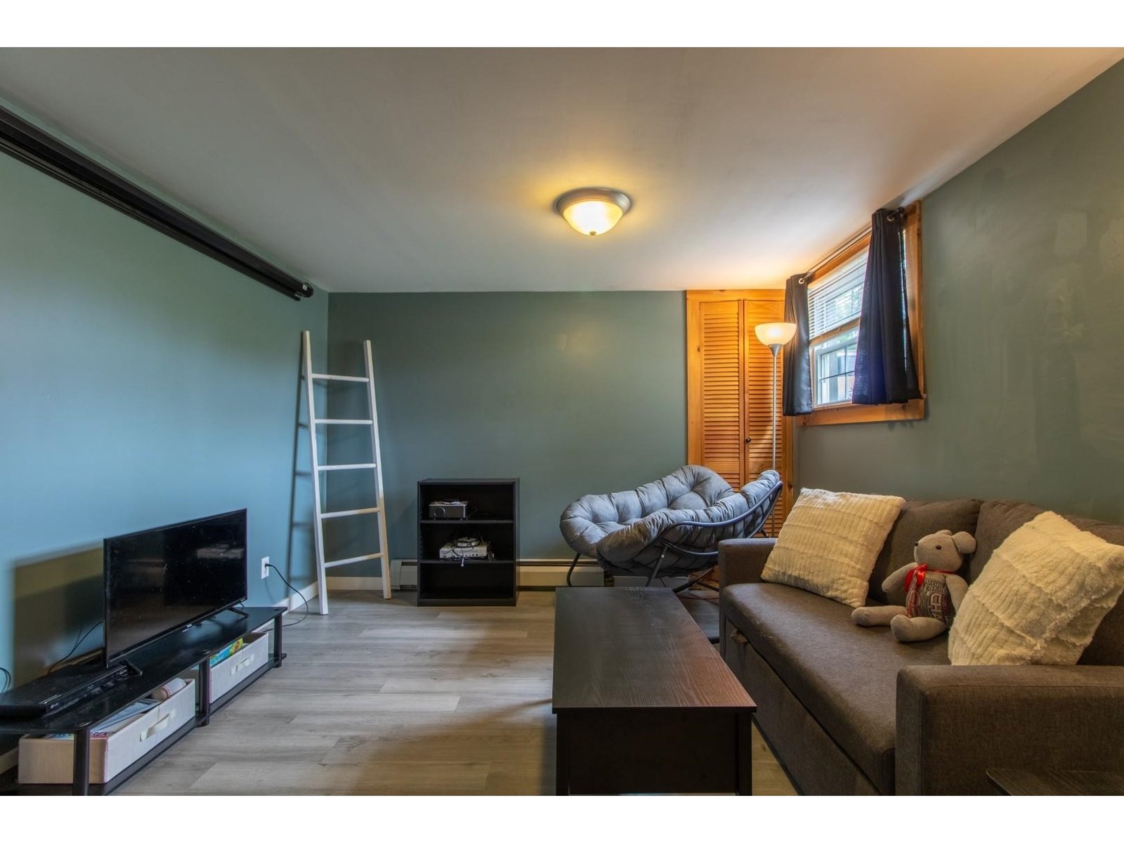 Downstairs living space
