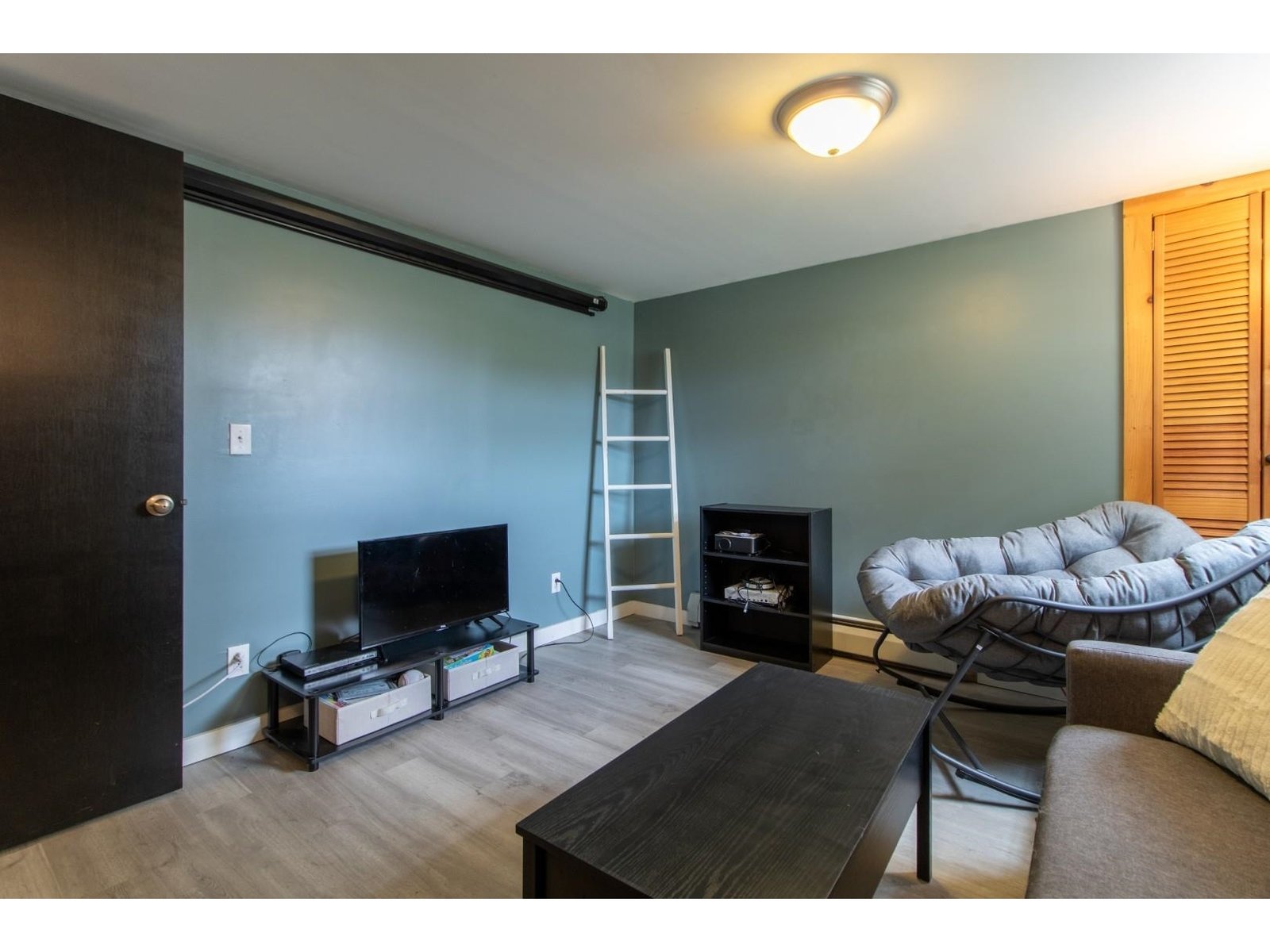 Downstairs living space