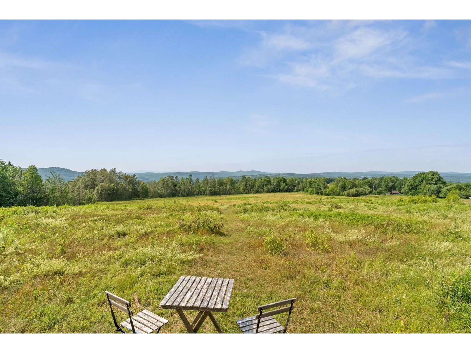 View from the top of the field
