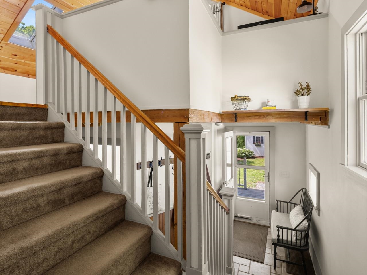 Stairs to the loft