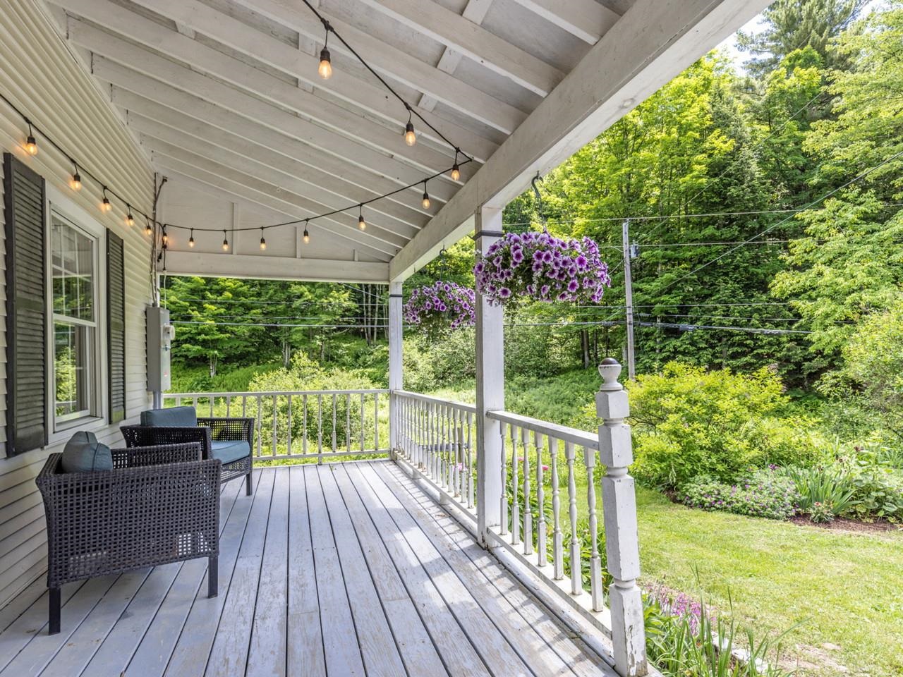 Covered porch
