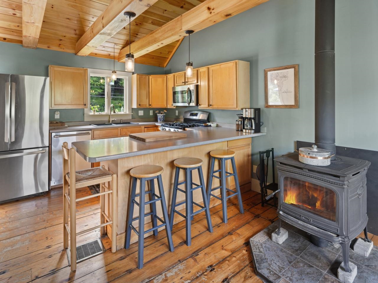 Large kitchen for entertaining