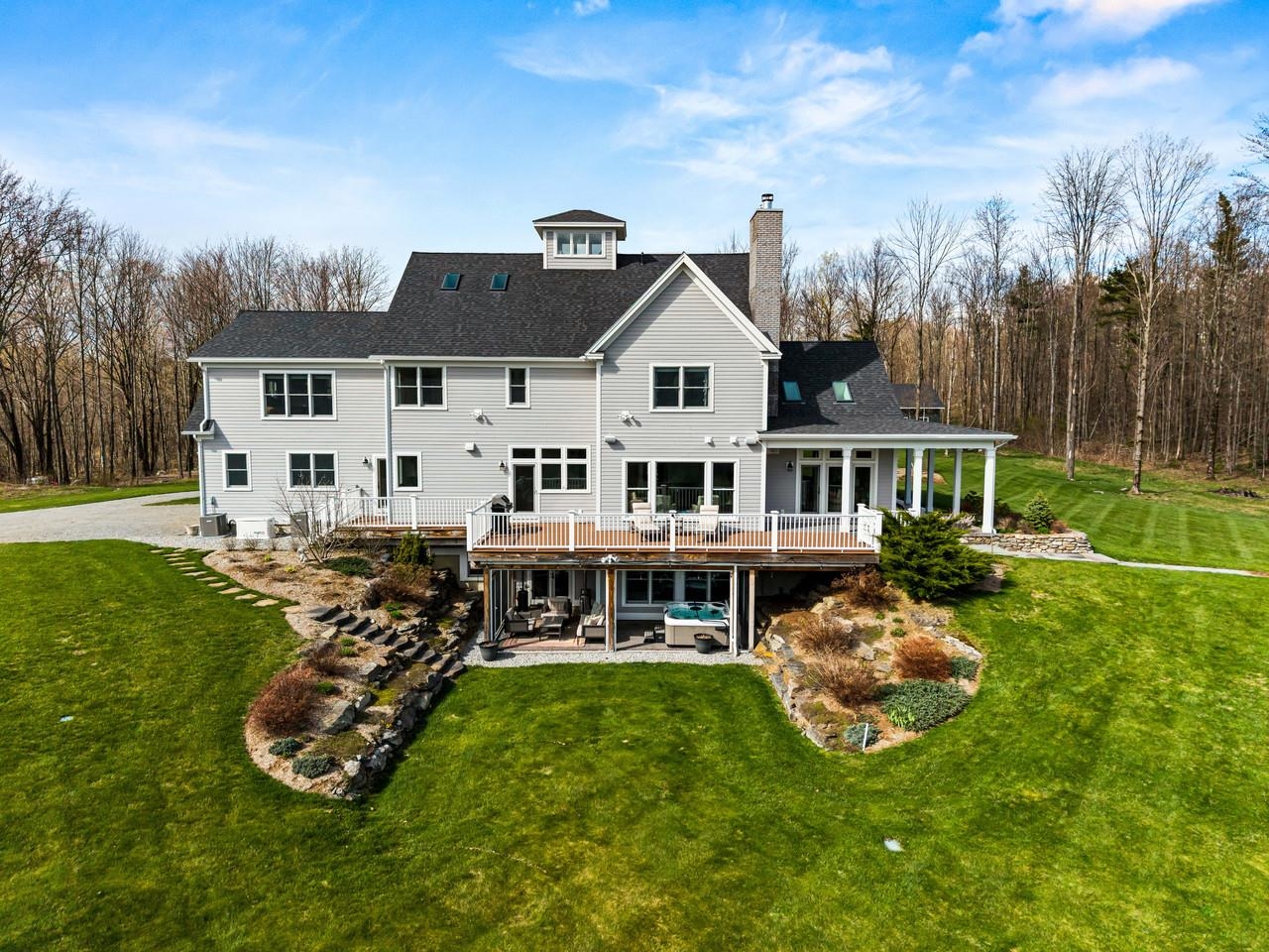 An entertainer's back deck!