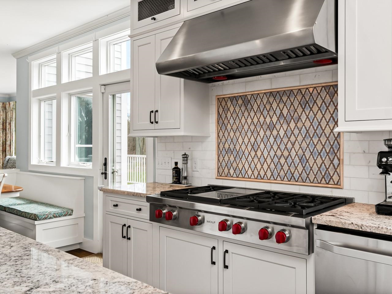 Stylish Wolf cooktop