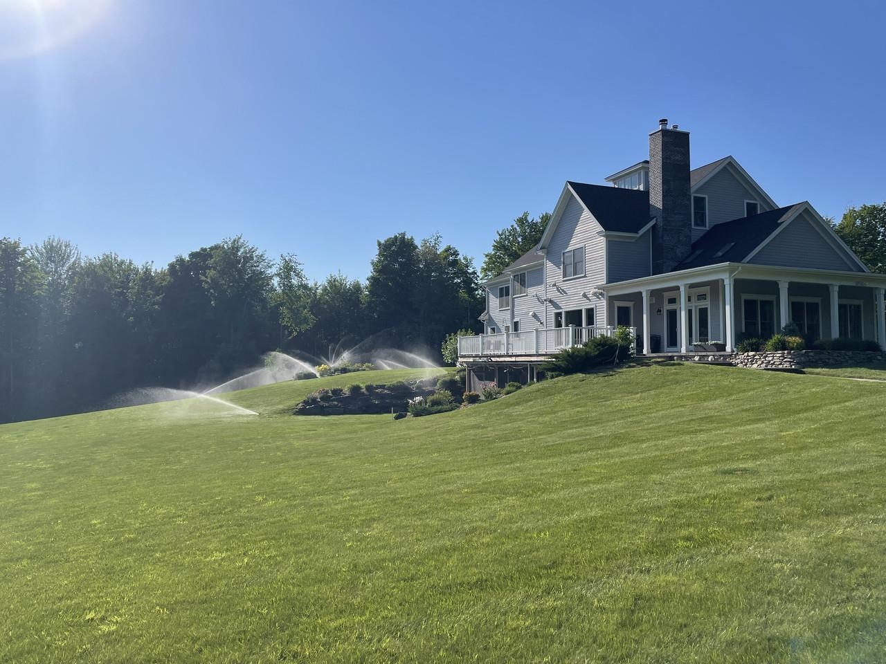 Irrigation system, lawn care