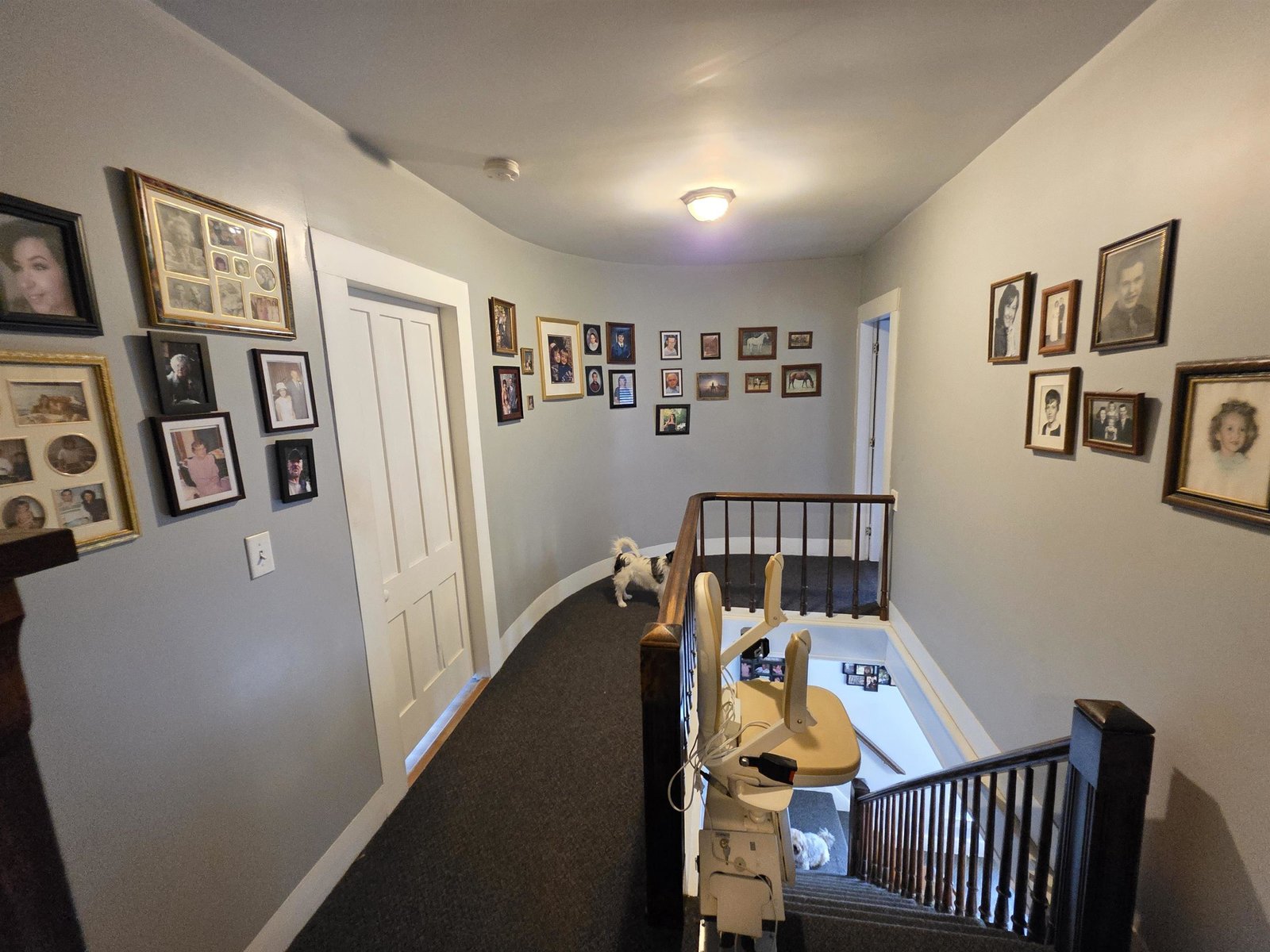 Hallway second level between bedrooms