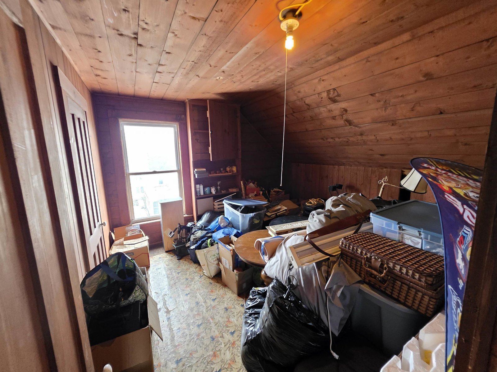 Attic, spare room, storage