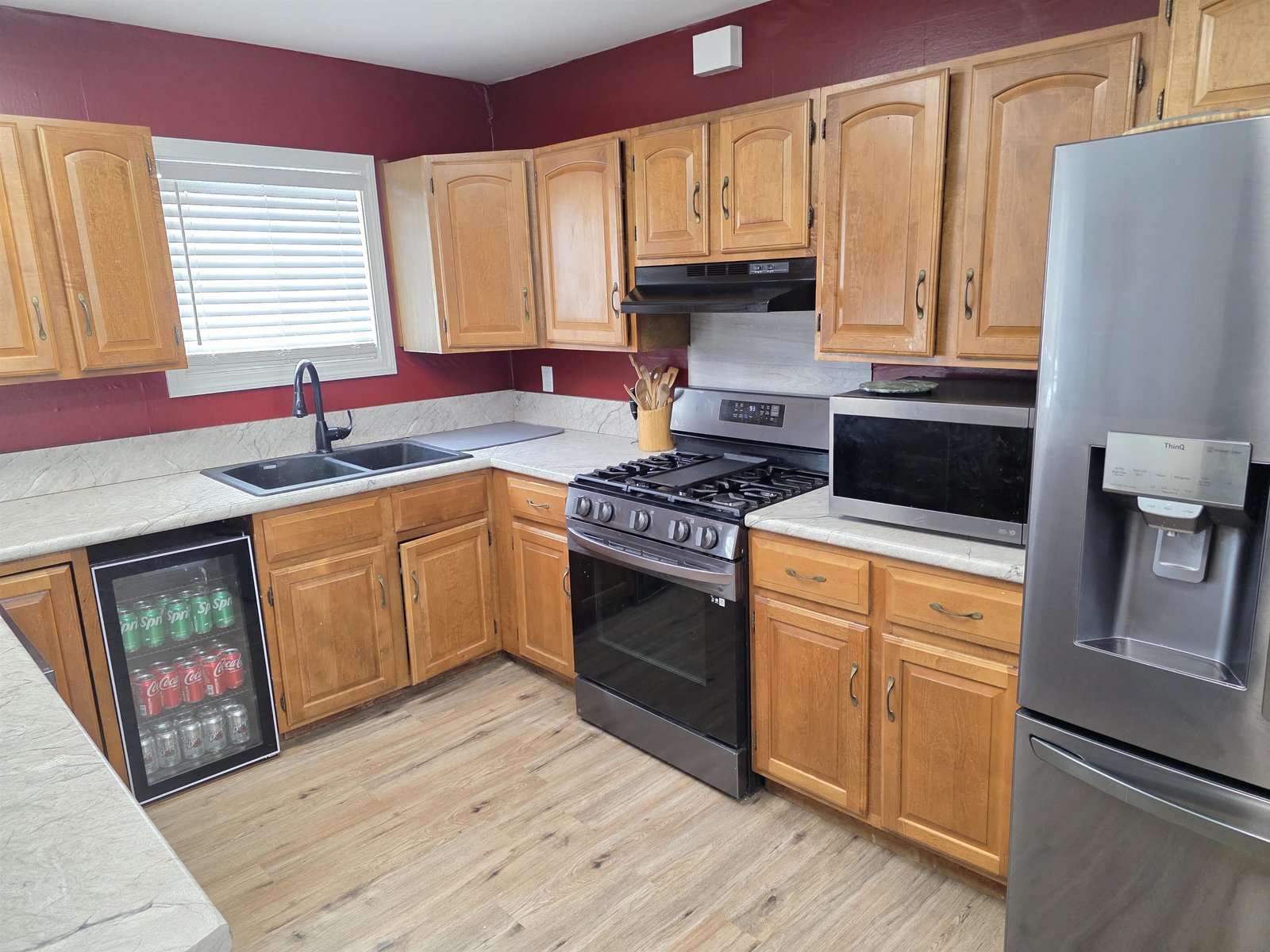 Plenty of cabinets