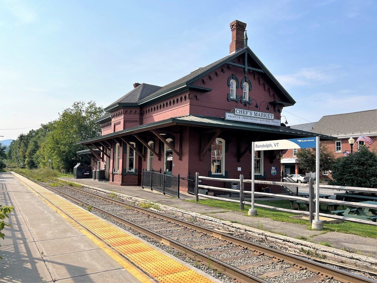 Randolph Amtrak depot