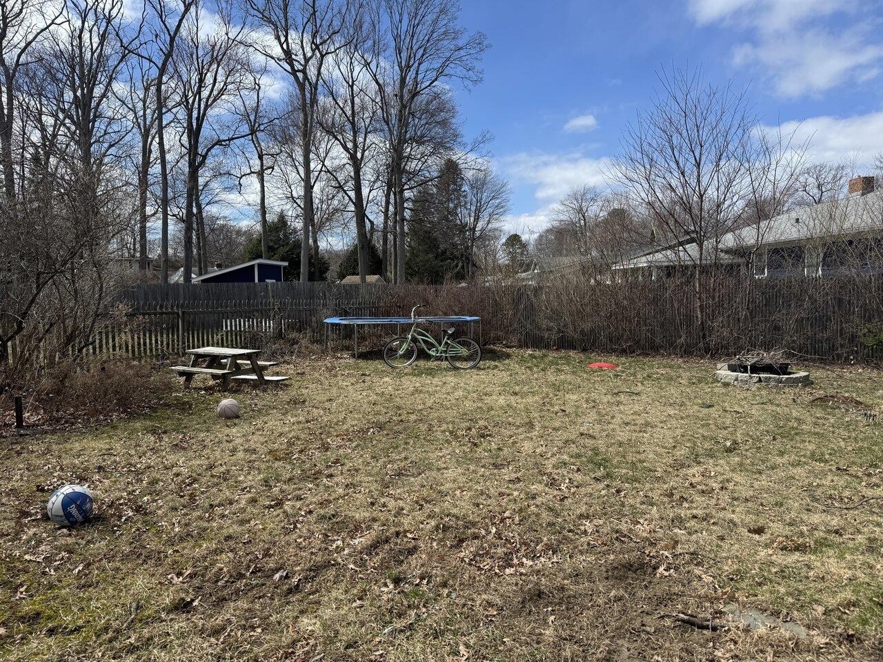 Flat Backyard