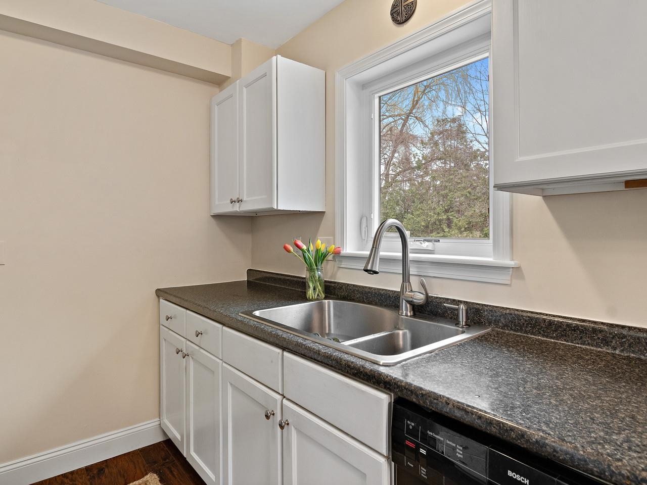 Kitchen sink & window view