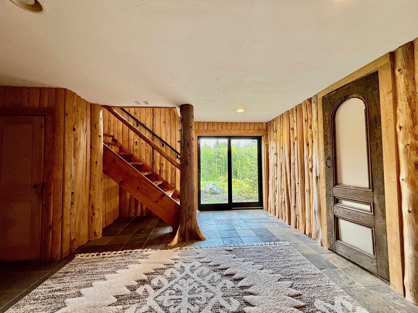 Looking towards laundry and walkout area