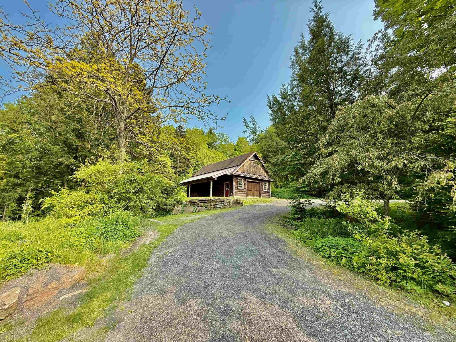 Large detached garage
