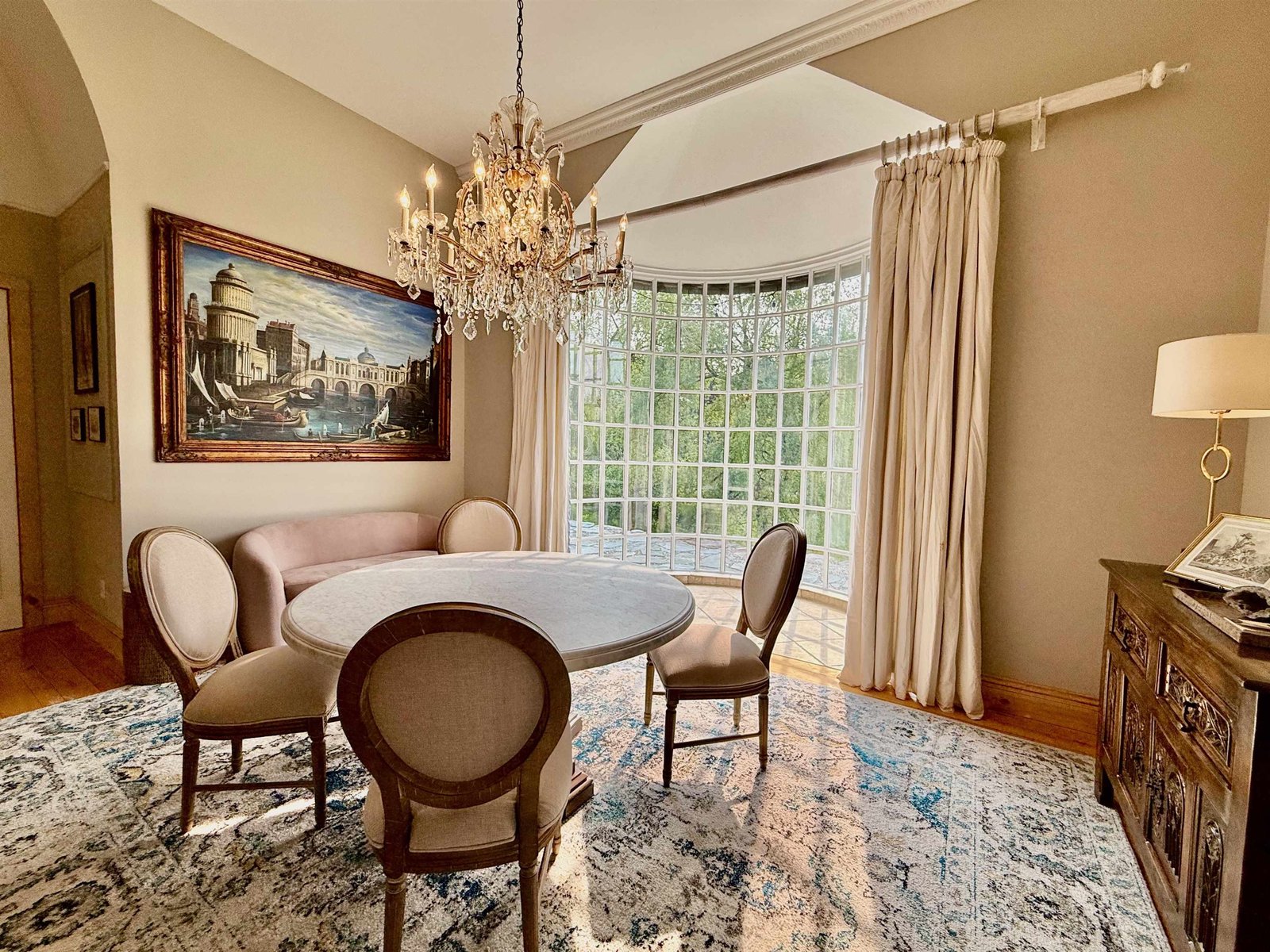 Elegant dining area